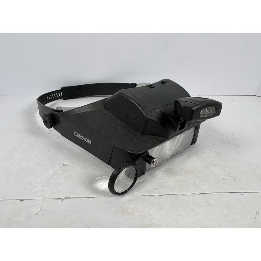 Carson LumiVisor Head Visor with LED Lighted (2x, 3x, 5x, 6x) Magnification LV10